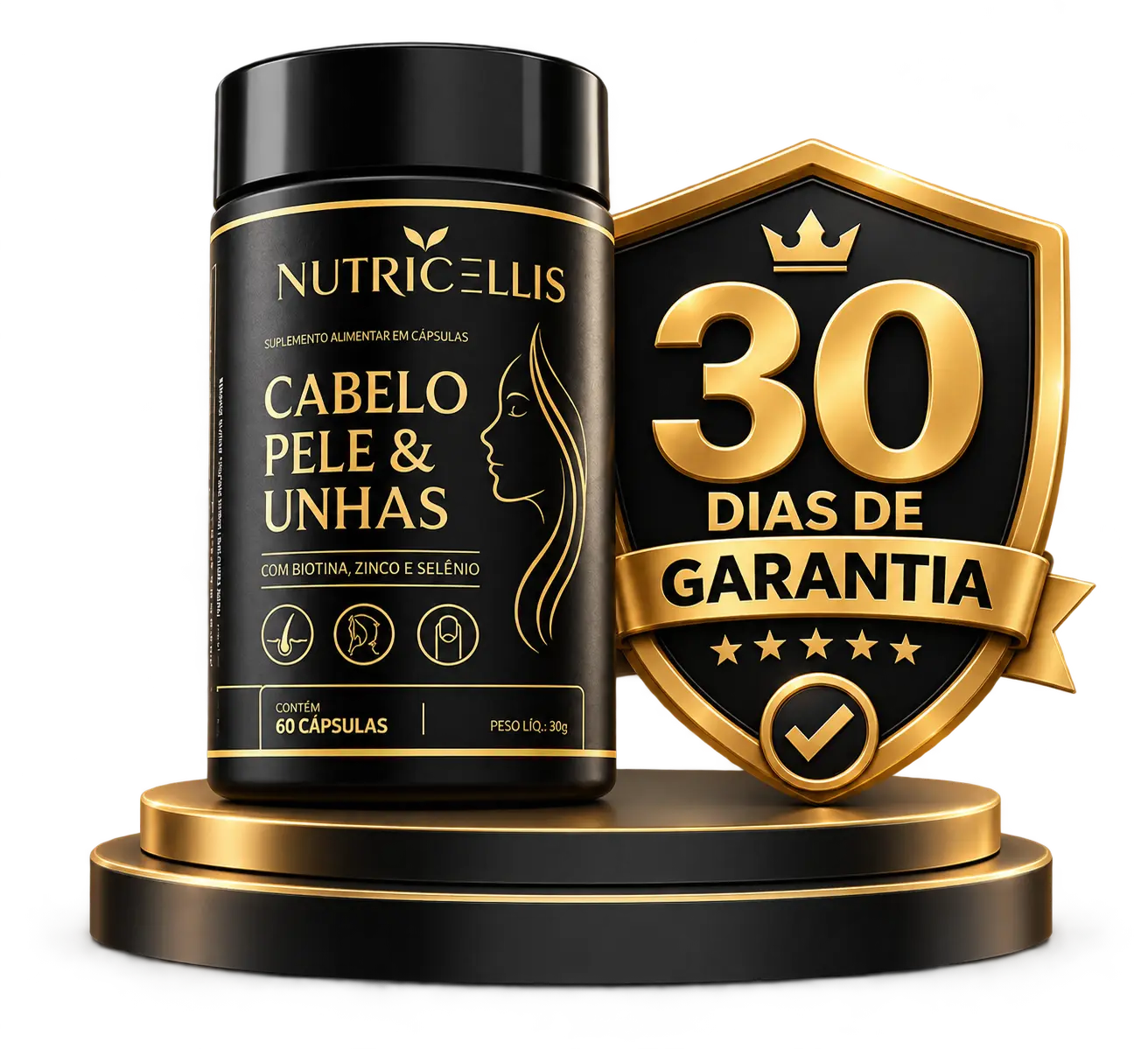 Garantia Blindada de 30 Dias NutriCellis